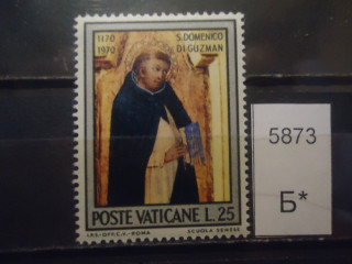 Фото марки Ватикан 1971г **
