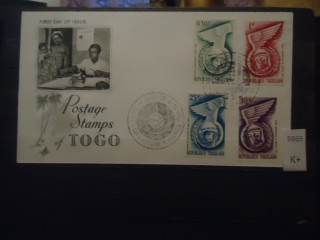 Фото марки Того конверт