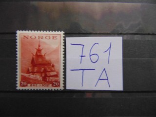 Фото марки Норвегия 1938г **