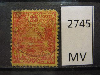 Фото марки Франц. Новая Каледония 1922г