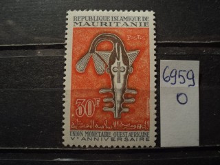 Фото марки Мавритания 1967г *