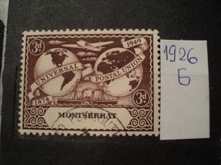 Фото марки Брит. Монсеррат 1949г
