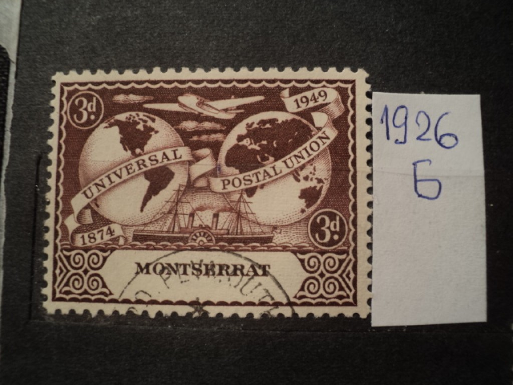 Фото марки Брит. Монсеррат 1949г