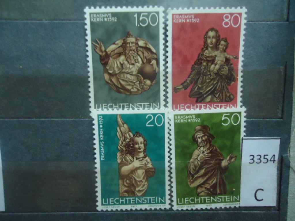 Фото марки Лихтенштейн 1977г серия **