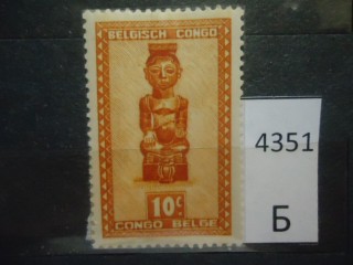 Фото марки Бельг. Конго 1948г **