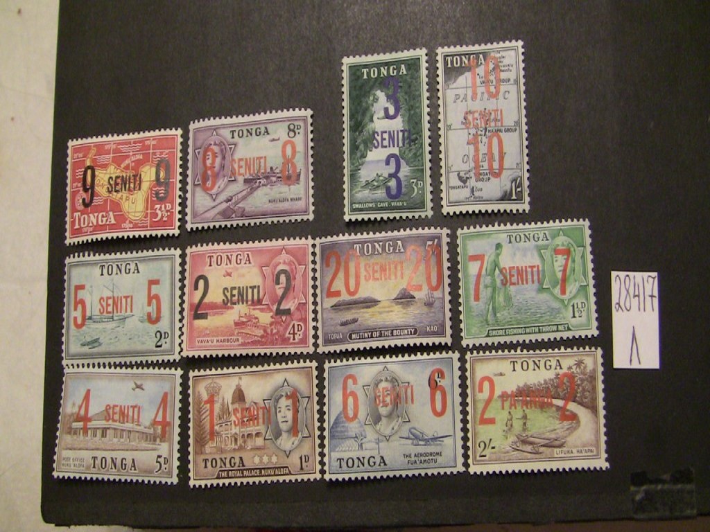 Фото марки Тонга 1968г серия *