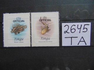 Фото марки Тонга 1984г **