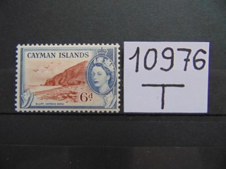 Фото марки Британские Каймановы острова 1953г **