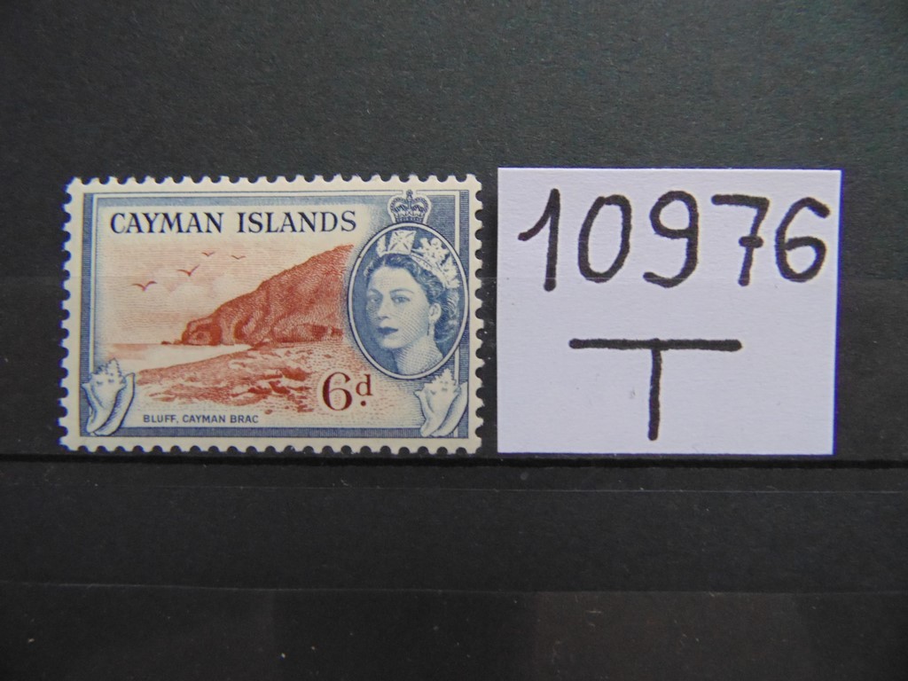 Фото марки Британские Каймановы острова 1953г **