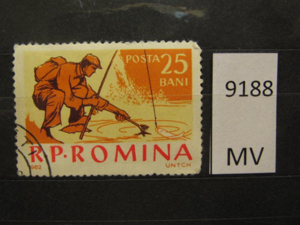 Фото марки Румыния 1962г