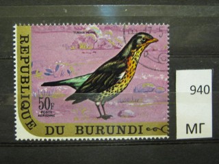 Фото марки Бурунди 1971г