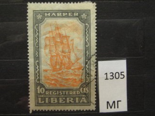 Фото марки Либерия 1924г