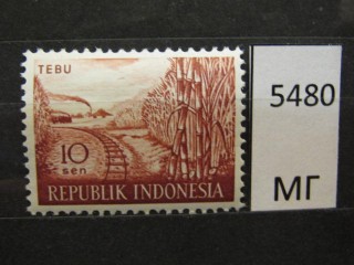 Фото марки Индонезия 1960г *