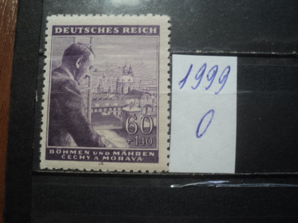 Фото марки Геррман. оккупация Чехословакии 1943г **
