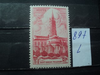 Фото марки Франция 1947г **