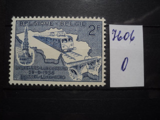 Фото марки Бельгия 1956г **