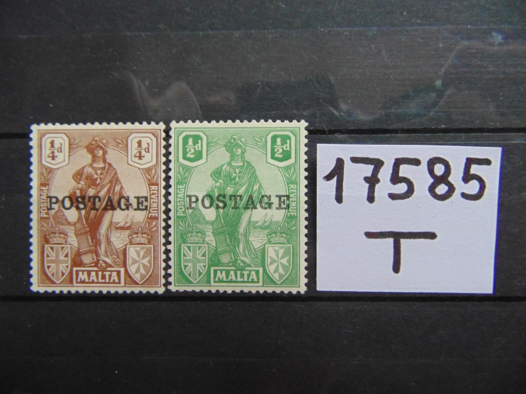 Фото марки Британская Мальта 1926г *