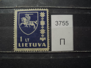 Фото марки Литва 1939г **