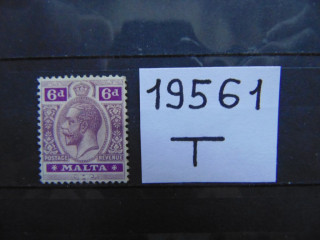 Фото марки Британская Мальта 1914г *