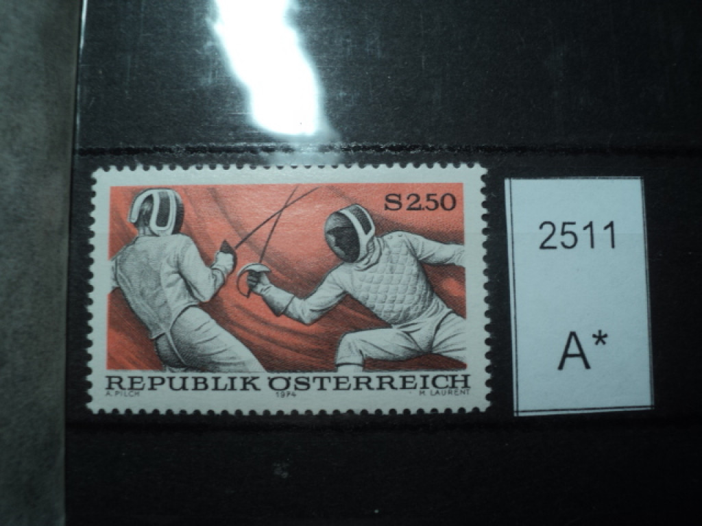 Фото марки Австрия 1974г **