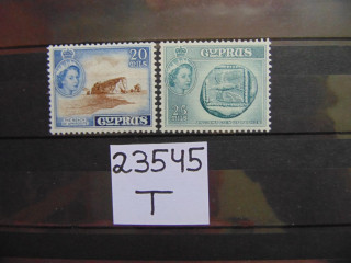 Фото марки Британский Кипр 1955г **