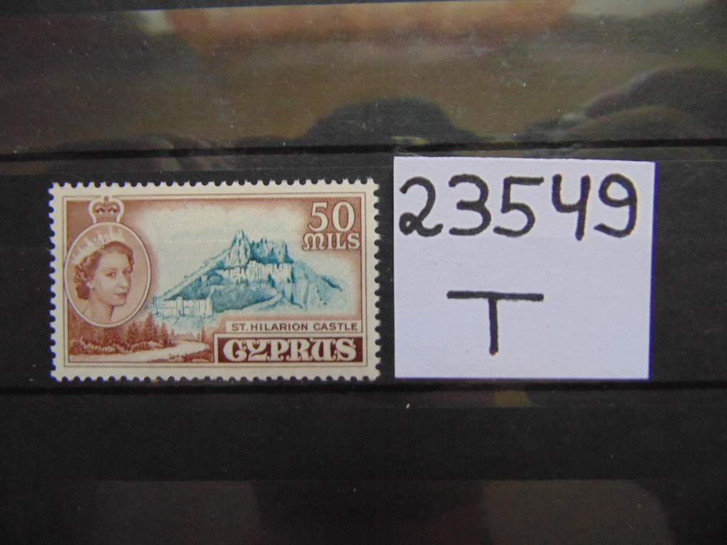 Фото марки Британский Кипр 1955г **