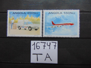 Фото марки Ангола серия 1992г **