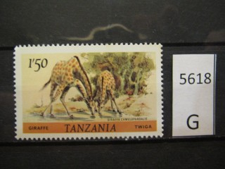 Фото марки Танзания 1980г *