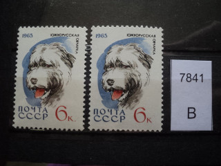 Фото марки СССР 1965г Без точки после 6 к **