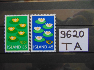 Фото марки Исландия серия 1977г **