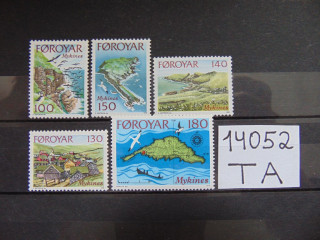 Фото марки Форерские Острова серия 1978г **