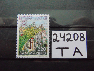 Фото марки Сан Марино марка 1980г **