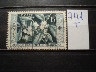 Фото марки Франц. Западная Африка 1956г