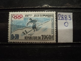 Фото марки Того 1960г **