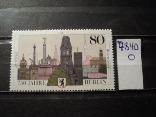 Фото марки Германия ФРГ 1987г **