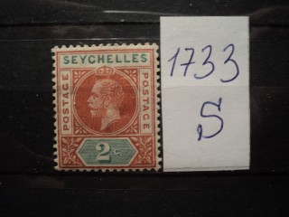 Фото марки Сейшельские острова 1922г *