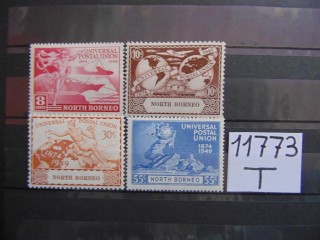 Фото марки Британское Северное Борнео серия 1949г **