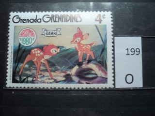 Фото марки Гренада. Гренадины 1980г **