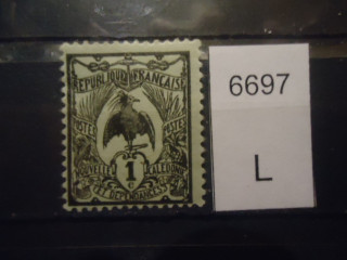 Фото марки Франц. Новая Каледония 1905-07гг *