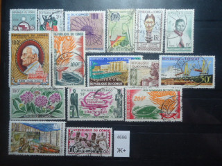 Фото марки Набор марок Франц. Конго