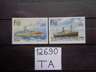 Фото марки Фиджи 1980г **