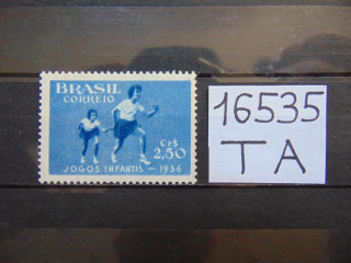 Фото марки Бразилия марка 1956г **