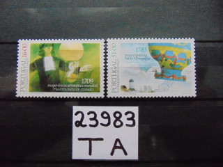 Фото марки Португалия серия 1983г **