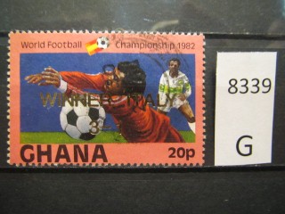 Фото марки Гана 1983г
