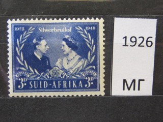 Фото марки Южная Африка 1948г *