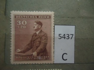 Фото марки Германская оккупация Чехословакии 1942г **
