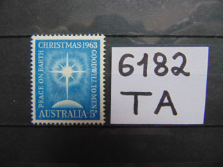 Фото марки Британская Австралия марка 1963г **