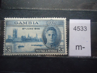 Фото марки Брит. Гамбия 1946г *