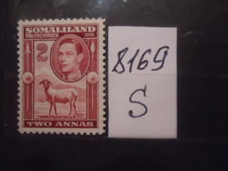 Фото марки Сомалиленд 1938г *