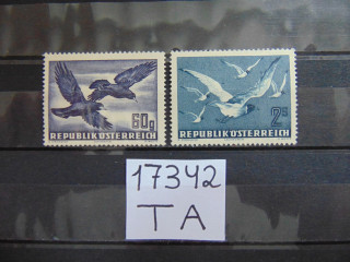 Фото марки Австрия серия 1950г *